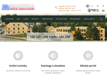 Tablet Screenshot of knihzdar.cz